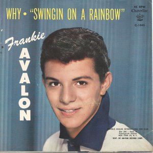 AM-PAR Records Frankie Avalon 45 RPM Sleeve ONLY Why - Swingin On A Rainbow